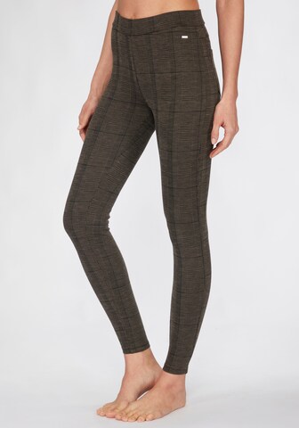 LASCANA Skinny Leggings in Braun: Vorderseite