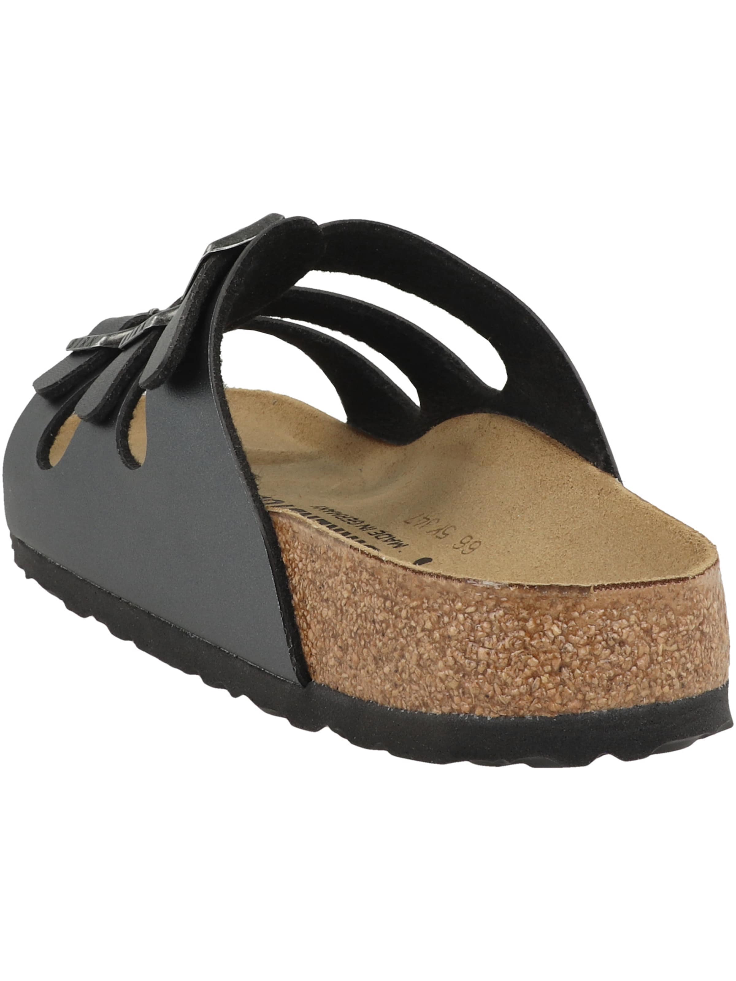 BIRKENSTOCK - Sapato aberto 'Florida' em preto: atrás