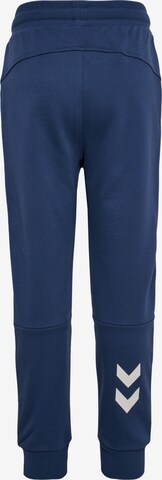 Hummel Tapered Sportbroek 'FLOW' in Blauw