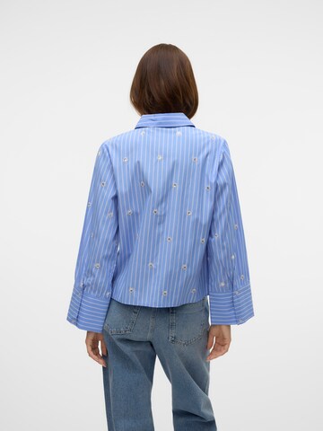 Chemisier 'VMLEILA' VERO MODA en bleu