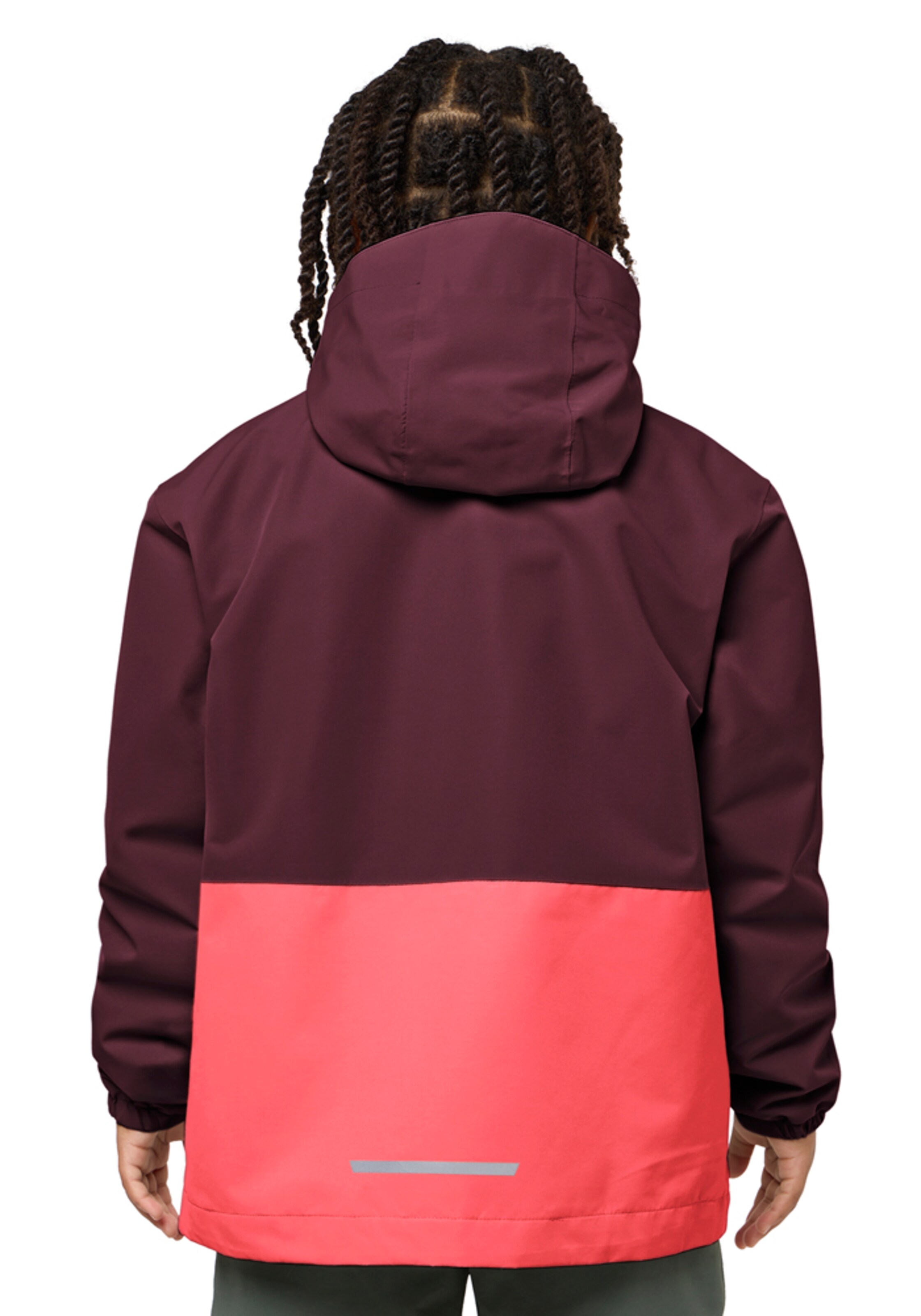 JACK WOLFSKIN Outdoor jacket in Red