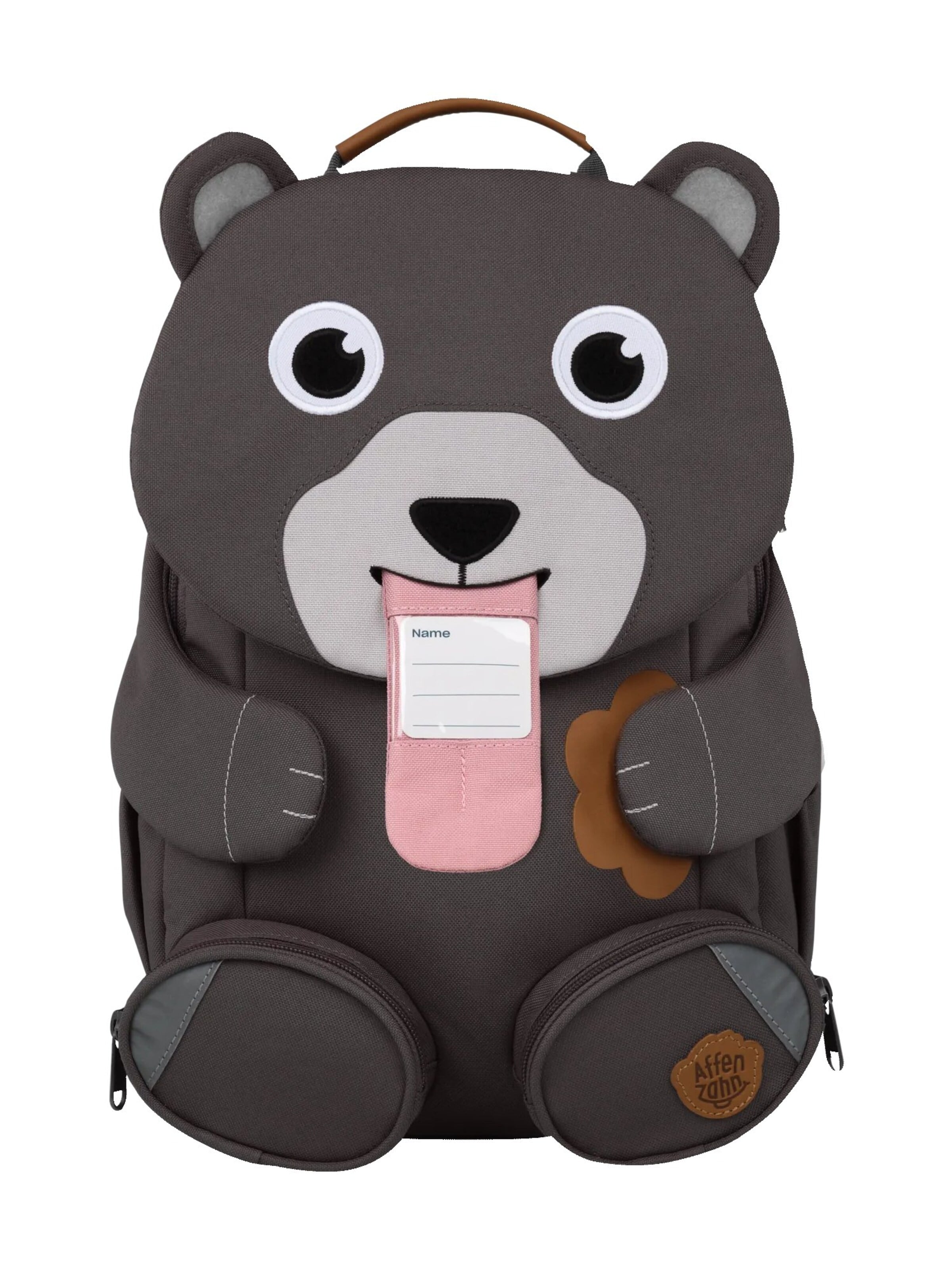 Affenzahn Backpack 'Großer Freund' in Grey