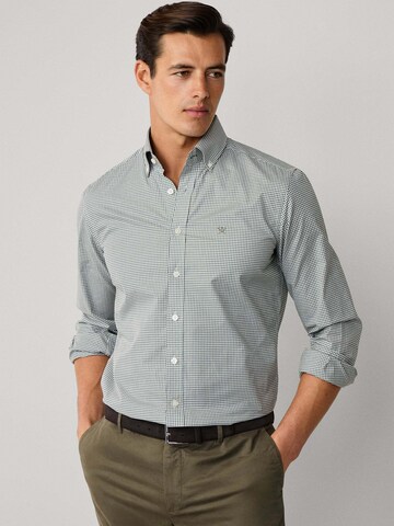 Slim fit Camicia 'ESS' di Hackett London in verde