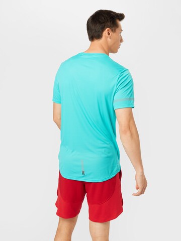Superdry Funkcionalna majica | modra barva