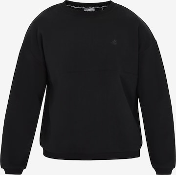 Sweat-shirt DreiMaster Vintage en noir : devant