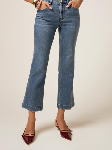 oltre Flared Jeans in Blauw