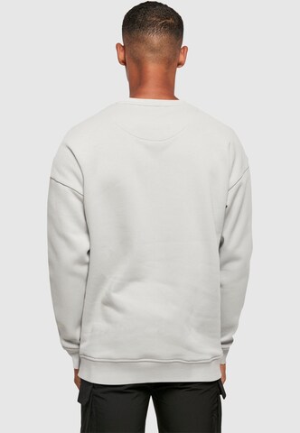 Merchcode Sweatshirt 'Halloween - Boo Ghost' in Grey
