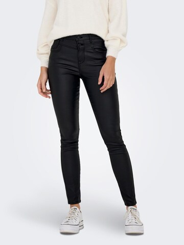 Skinny Jean 'CHRISSY' ONLY en noir : devant