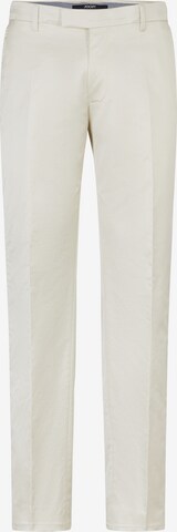 JOOP! Regular Pleated Pants 'Blayr' in Beige: front