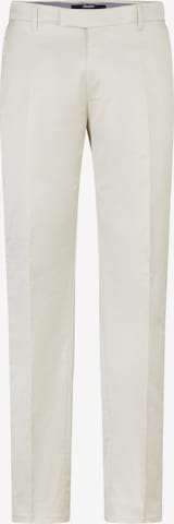 JOOP! Regular Pleated Pants 'Blayr' in Beige: front