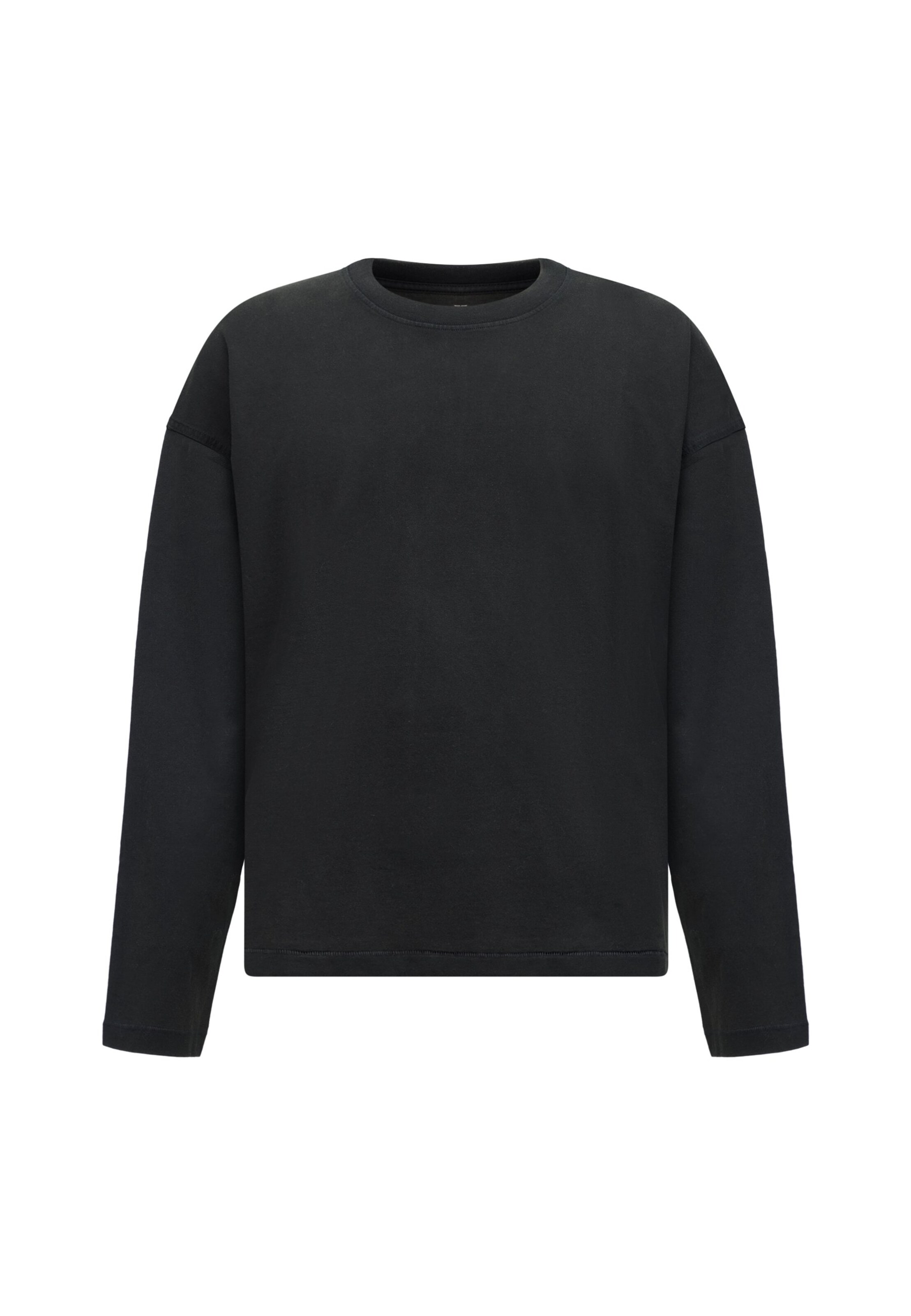 WEEKDAY Shirt in Black: front