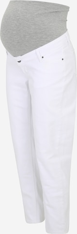 balta MAMALICIOUS Standartinis Džinsai: priekis