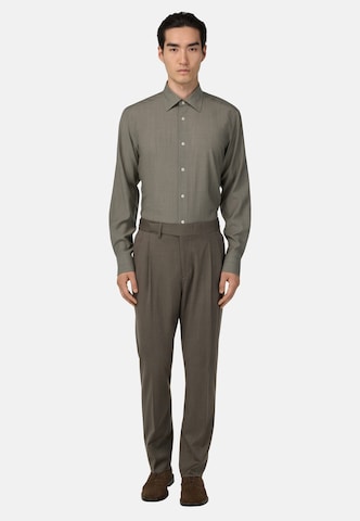 Coupe regular Chemise Boggi Milano en gris