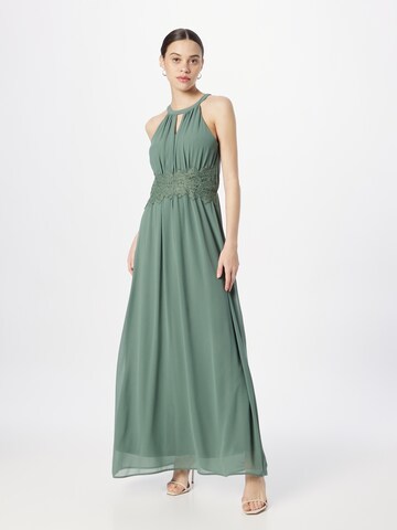 VILA Evening Dress in Green: front