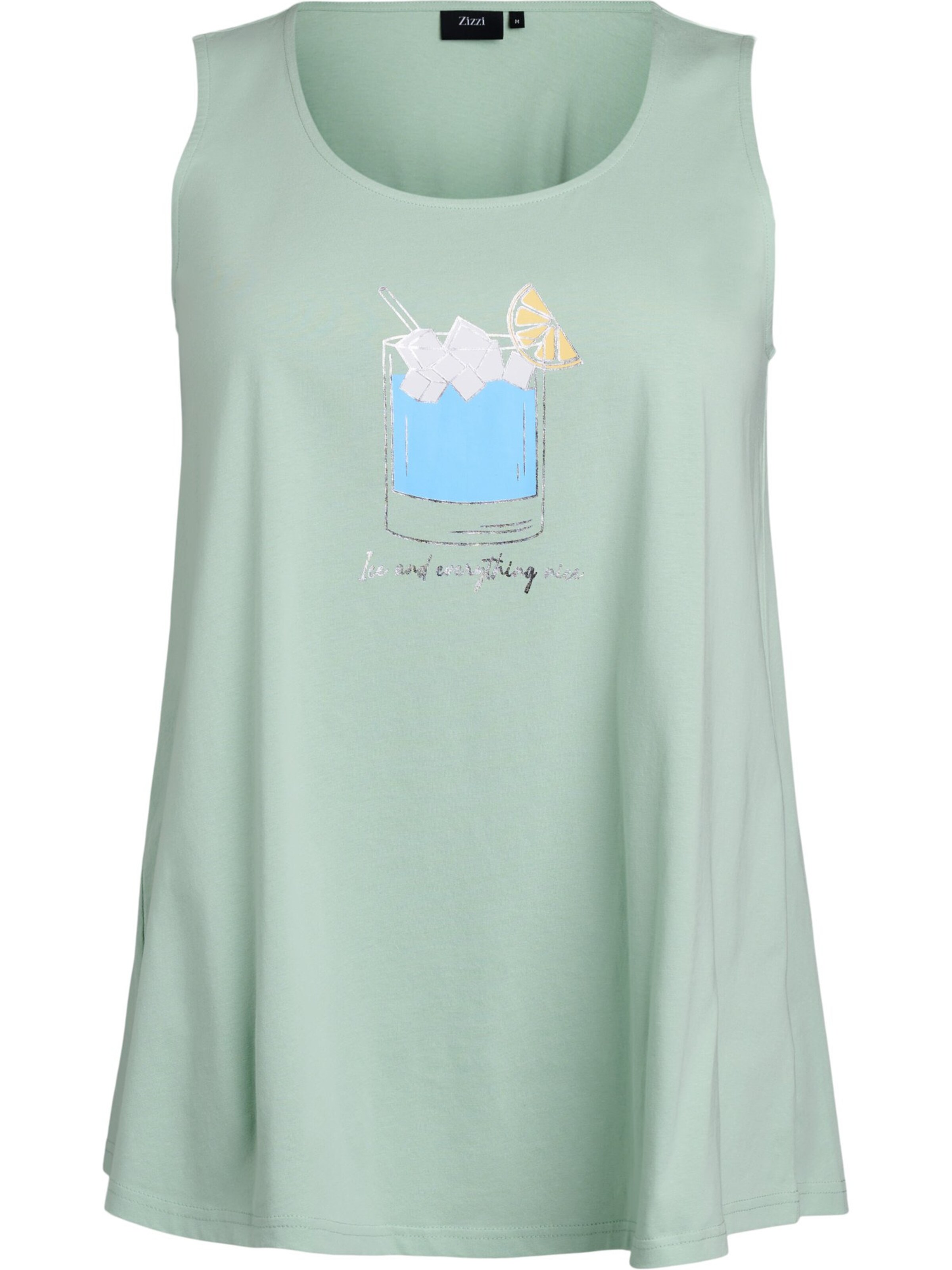 zaļš Zizzi Topiņš 'Vmy': no priekšpuses