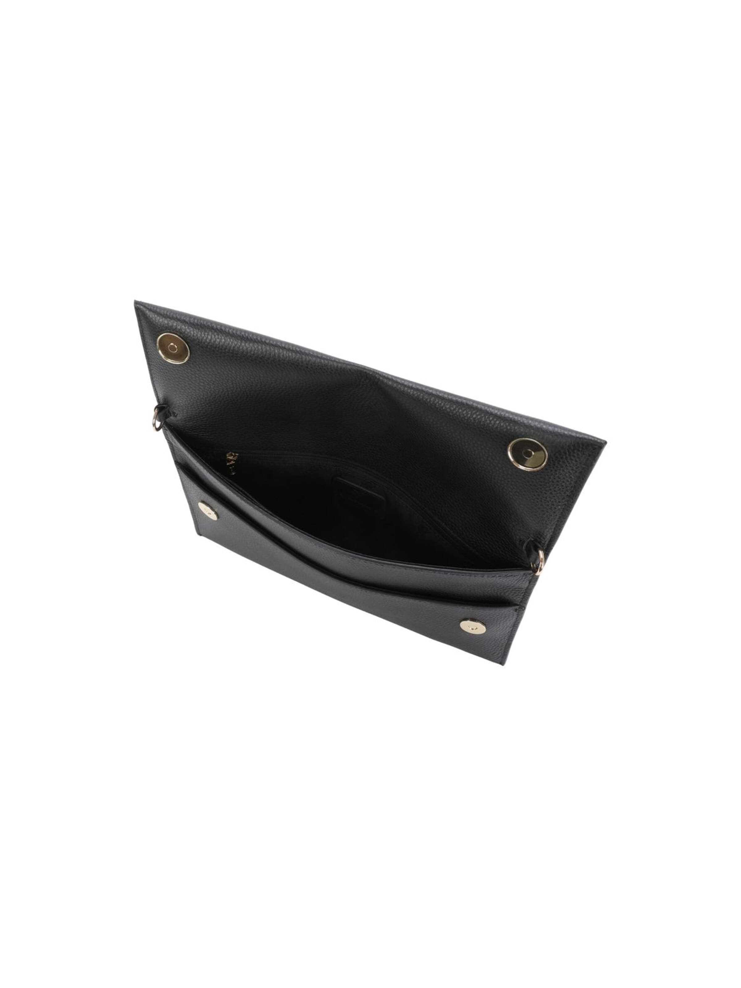 Borsa a sacco 'Jinny Leather' di Braccialini in nero