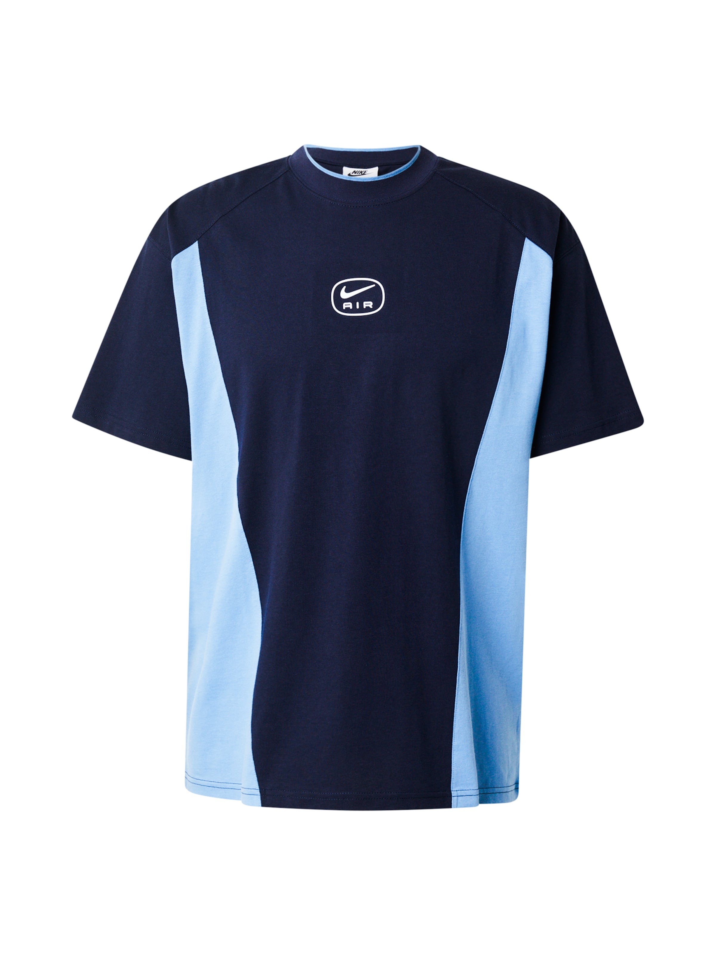 T-Shirt fonctionnel 'AIR' Nike Sportswear en bleu : devant