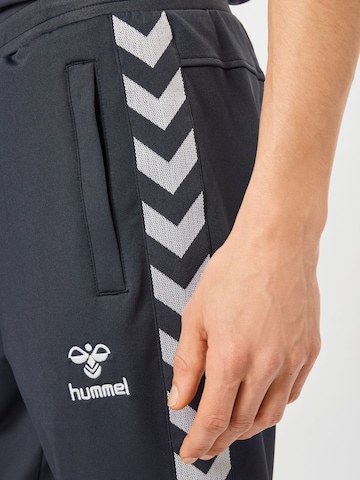 Regular Pantalon de sport 'Nathan 2.0' Hummel en bleu