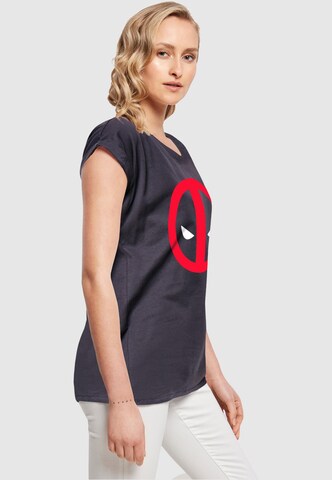 ABSOLUTE CULT T-Shirt 'Deadpool' in Blau