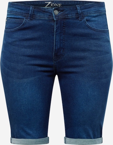 Z-One Slimfit Jeans 'Jenny' in Blauw: voorkant