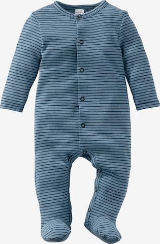 hessnatur Dungarees in Blue: front