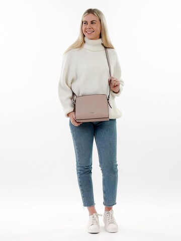 Emily & Noah Umhängetasche 'Nikola' in Beige: Vorderseite