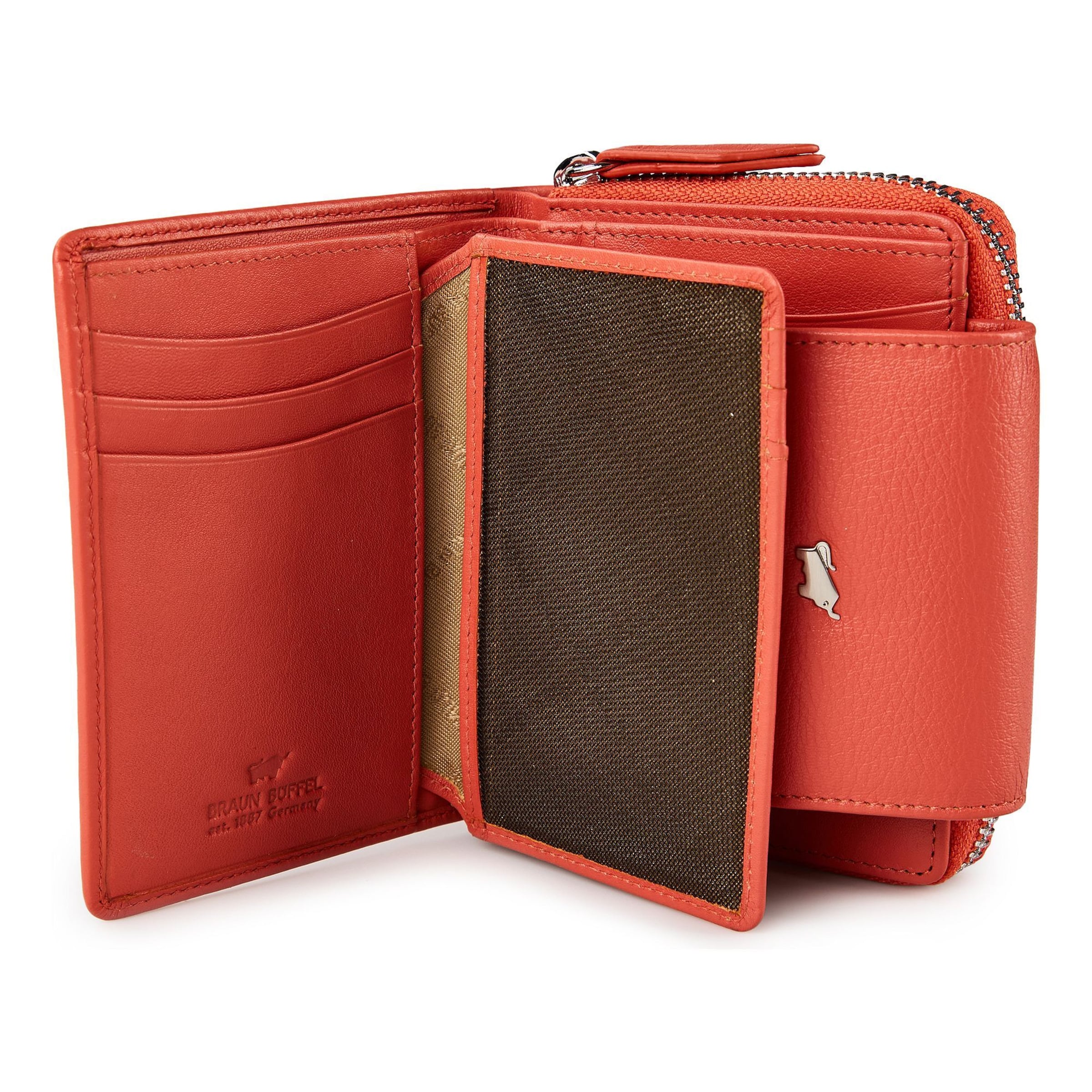 Braun Büffel Portemonnee 'Joy' in Oranje