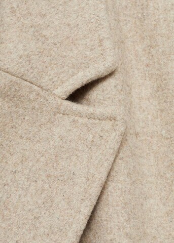 MANGO TEEN Coat in Beige