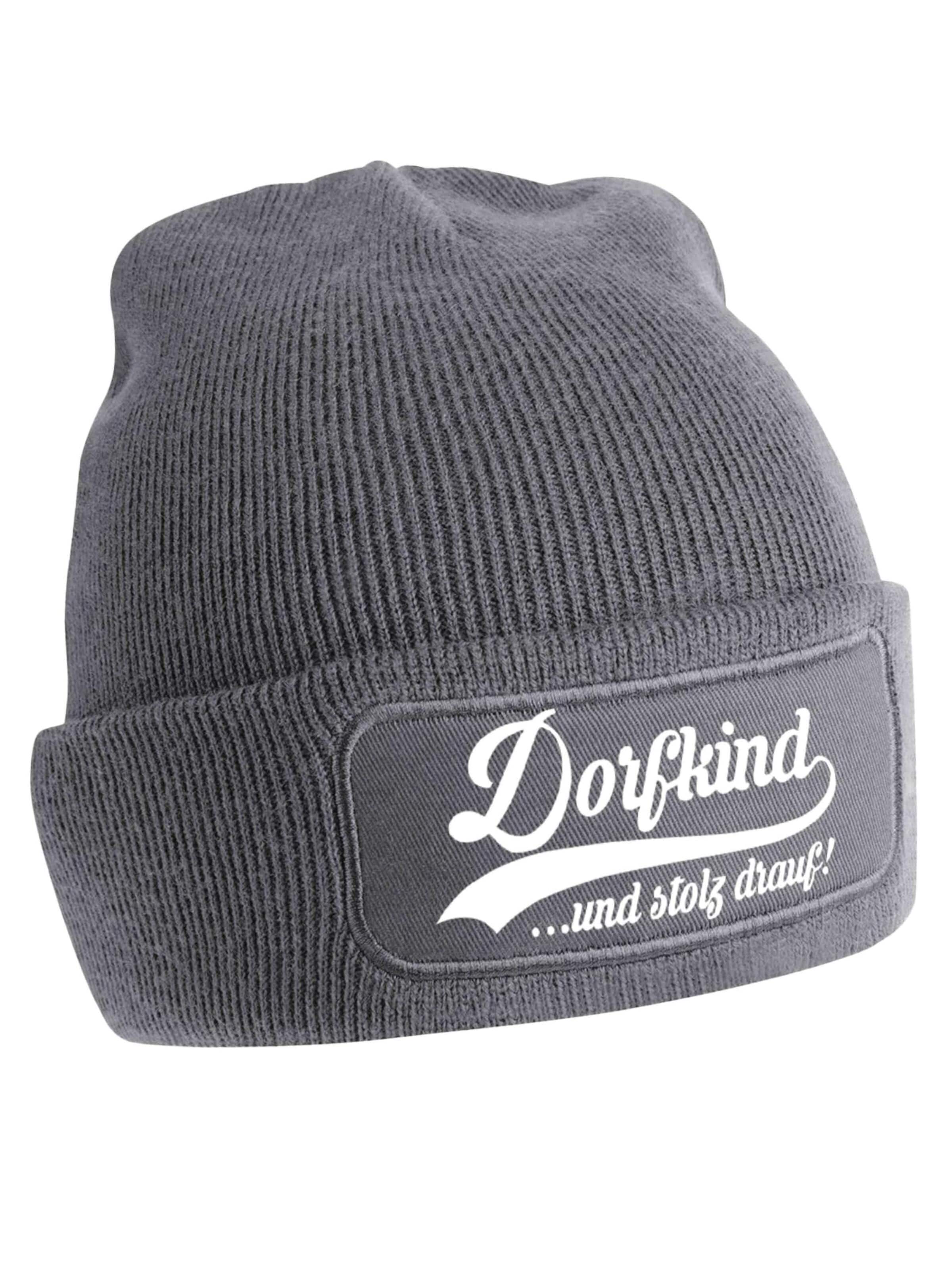 Youth Designz Mütze 'Dorfkind'‌‌‌‌ in Grau