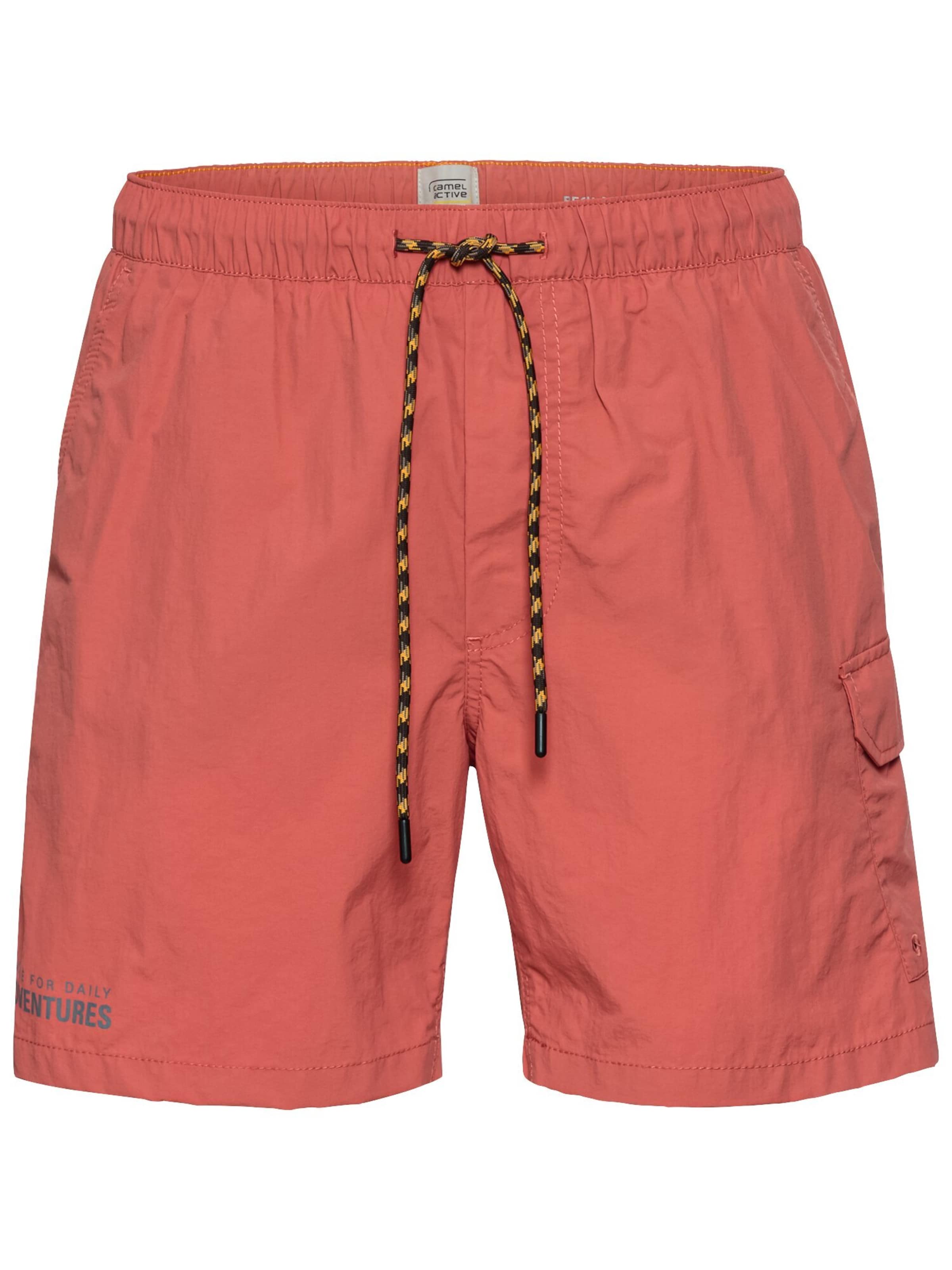 CAMEL ACTIVE Board Shorts in Red: front