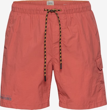 CAMEL ACTIVE Board Shorts in Red: front
