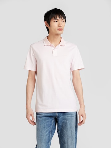 BOSS Shirt 'PeoxfordNew' in Pink: front