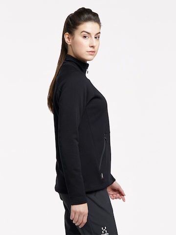 Haglöfs Athletic Fleece Jacket 'Bungy' in Black