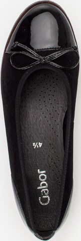 GABOR Ballet Flats in Black