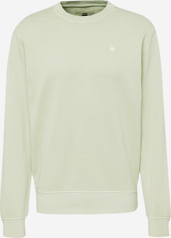 G-Star RAW - Sudadera en verde: frente