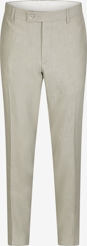 Coupe slim Pantalon à plis HECHTER PARIS en beige : devant
