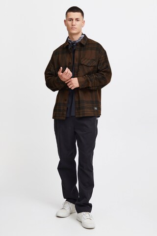 !Solid Regular fit Button Up Shirt in Brown