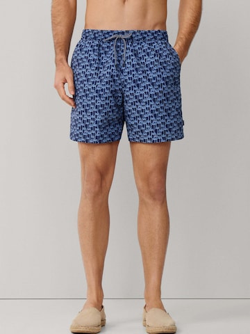 Hackett London Swimming shorts in Blue: front
