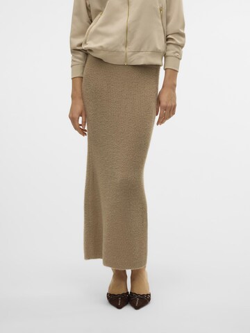 Jupe 'Puff' VERO MODA en beige : devant