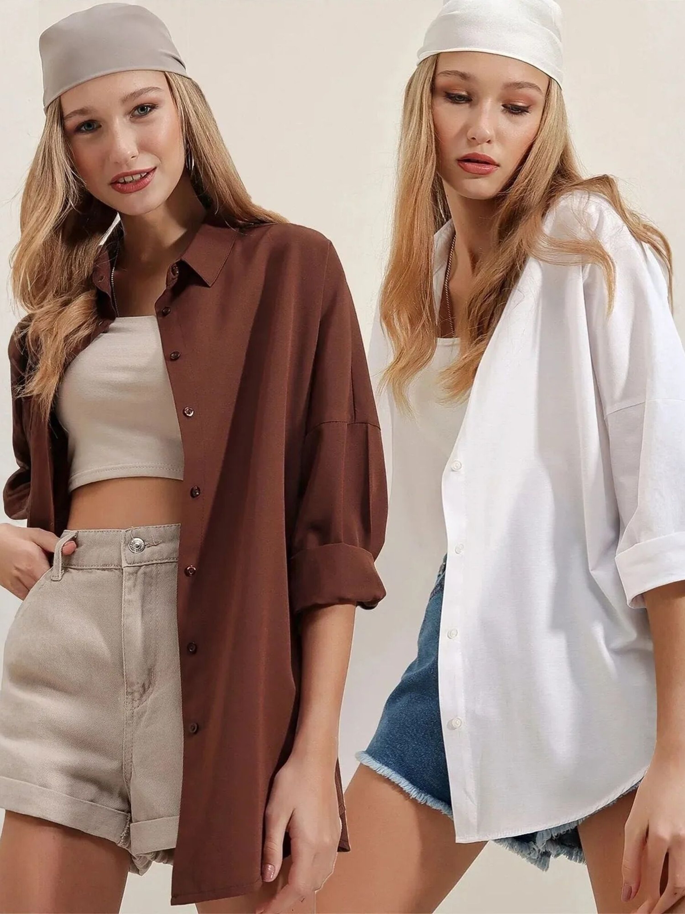 T-shirt Bigdart en marron : devant