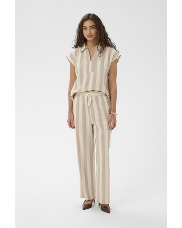 CULTURE Loosefit Broek in Beige