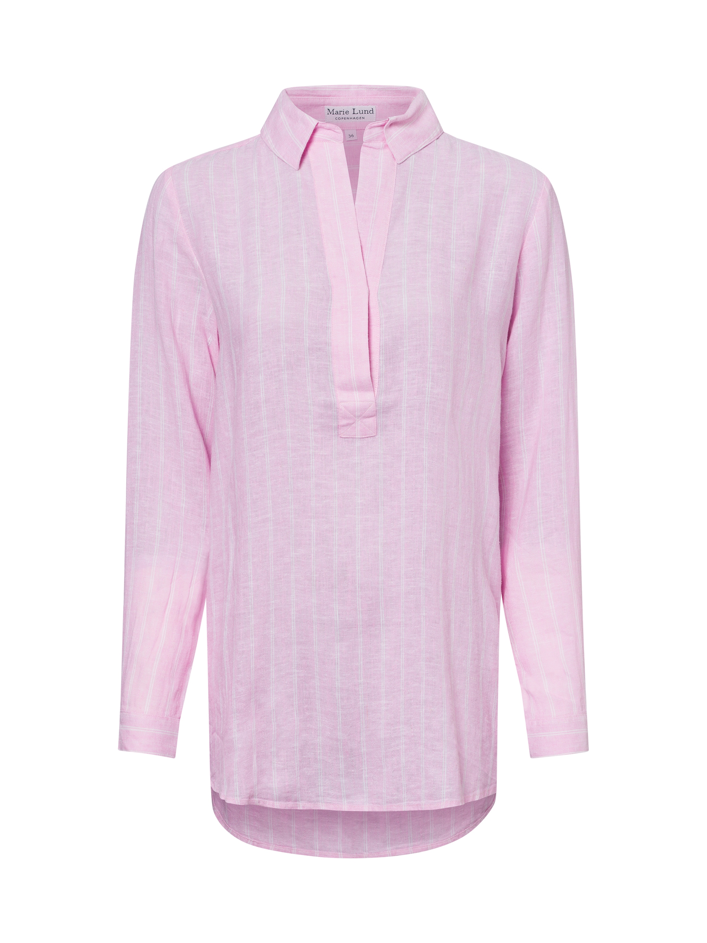 Marie Lund Bluse in Pink: Vorderseite