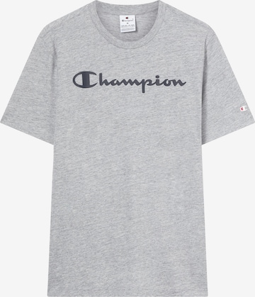 pilka Champion Authentic Athletic Apparel Marškinėliai: priekis