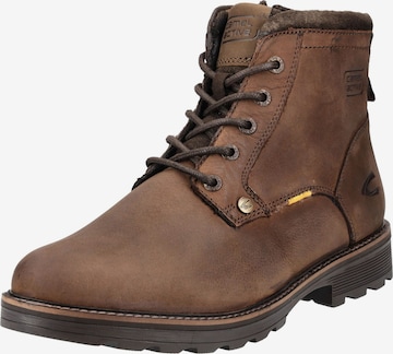 Bottines à lacets CAMEL ACTIVE en marron : devant