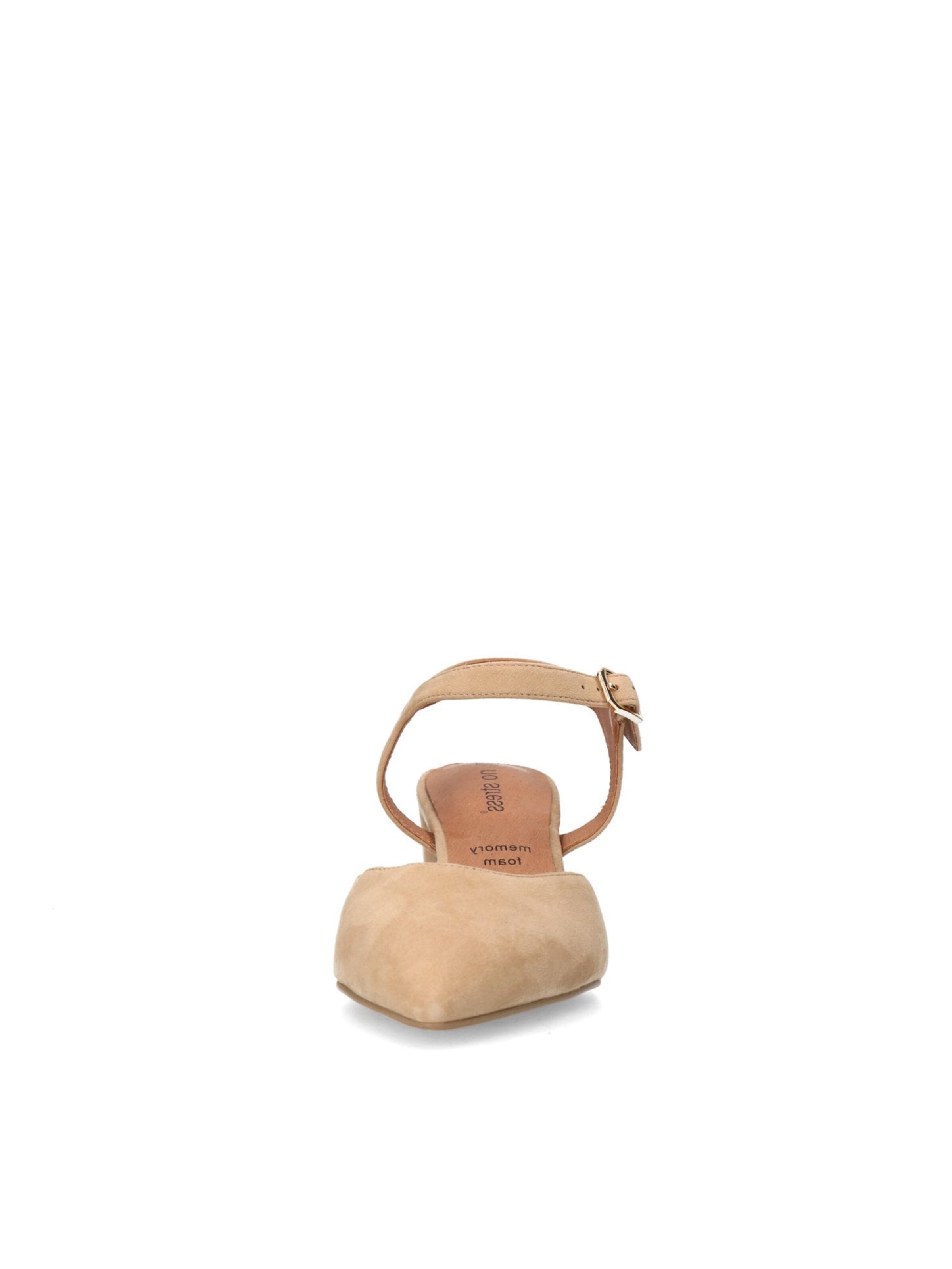 Escarpins à bride arrière no stress en beige