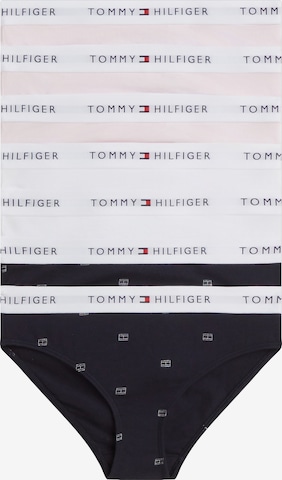 Chiloţi de la Tommy Hilfiger Underwear pe albastru: față