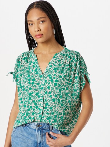 Camicia da donna di ESPRIT in verde: frontale