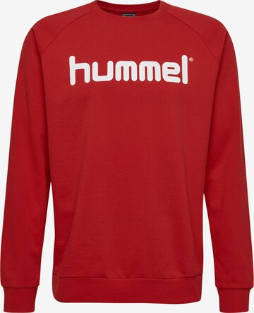 Sweat Hummel en rouge : devant