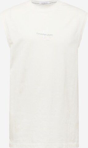 Calvin Klein Jeans Bluser & t-shirts i hvid: forside