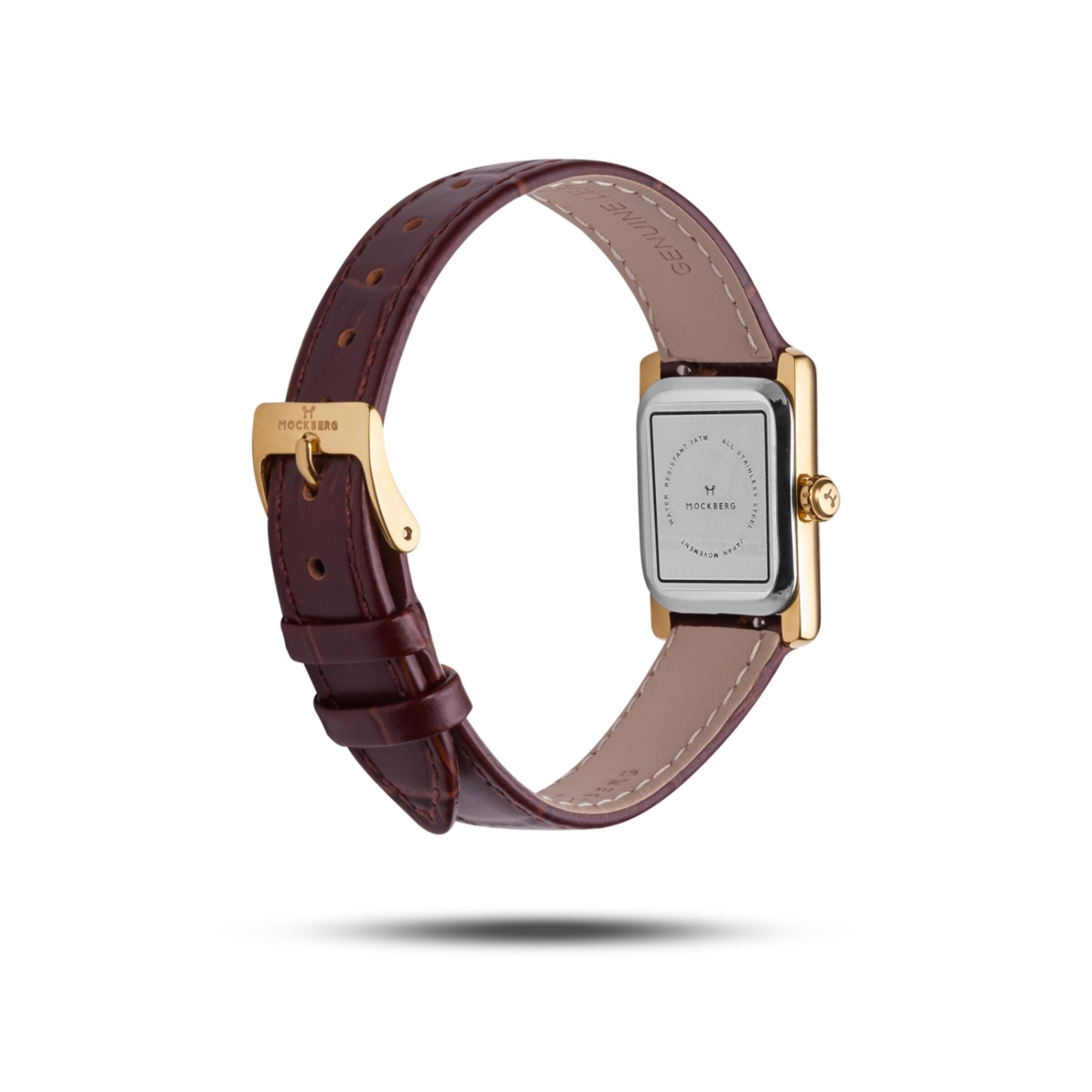 Mockberg Analog Watch in Gold